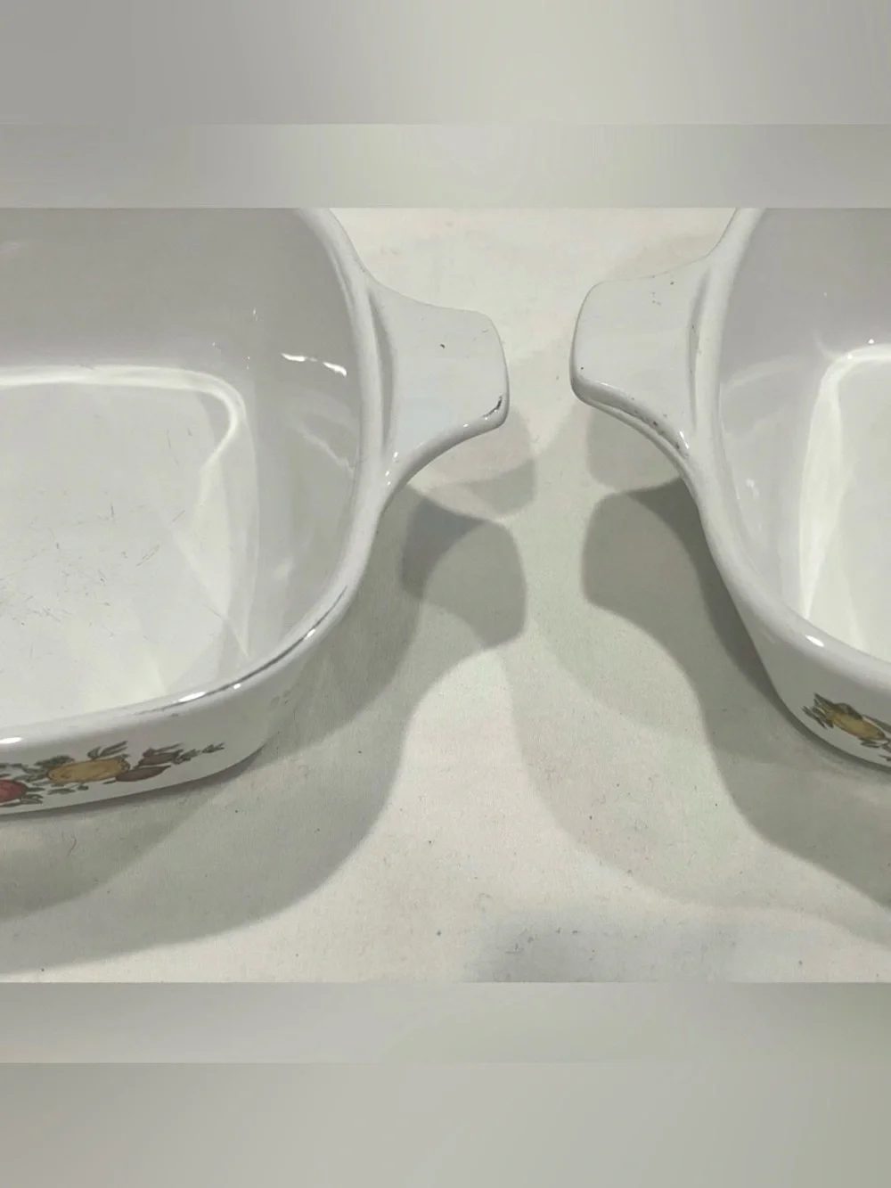 Pair (2) Vintage CorningWare “Spice of Life” 1-3/4 C Baking Dishes | GUC